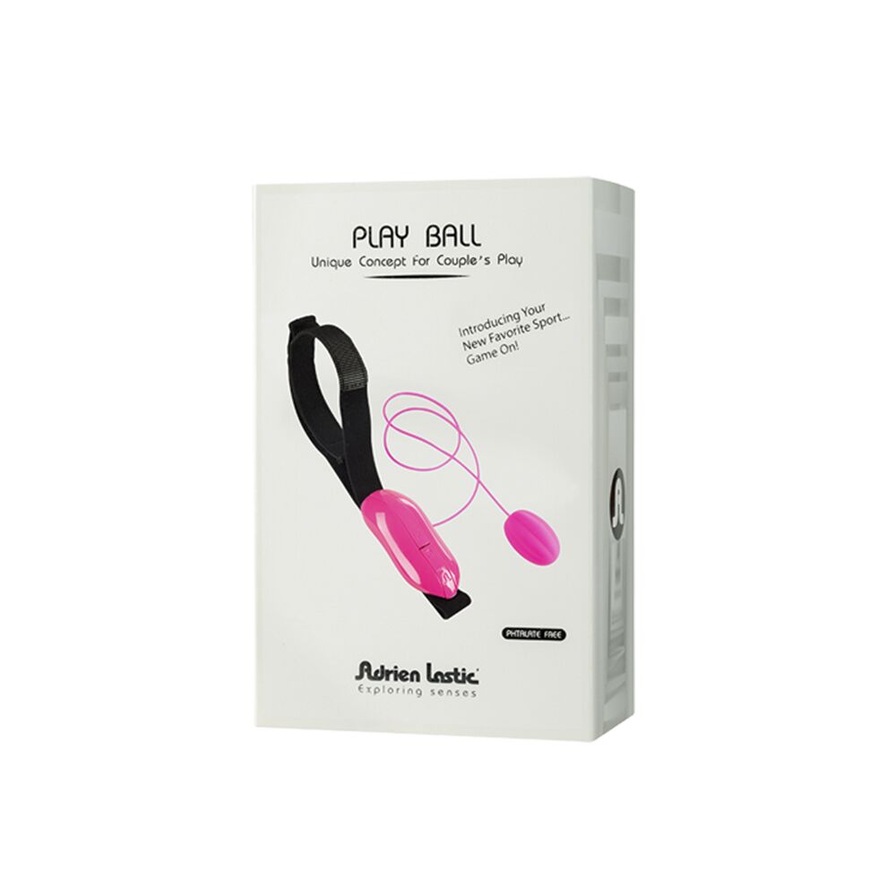 Виброяйце adrien lastic playball для стимуляції точки А, з турборежимом, кріплення до ноги Виброяйце adrien lastic playball для стимуляції точки А, з турборежимом, кріплення до ноги