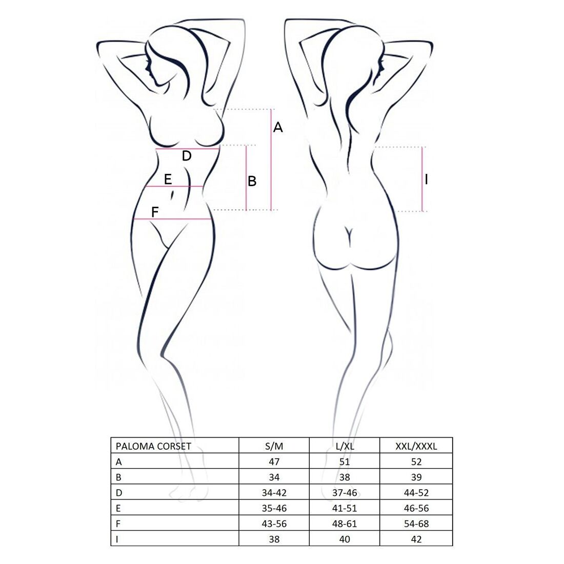 Корсет сорочка з пажами passion paloma corset s/m, white, трусики, напівпрозорий Корсет сорочка з пажами passion paloma corset s/m, white, трусики, напівпрозорий