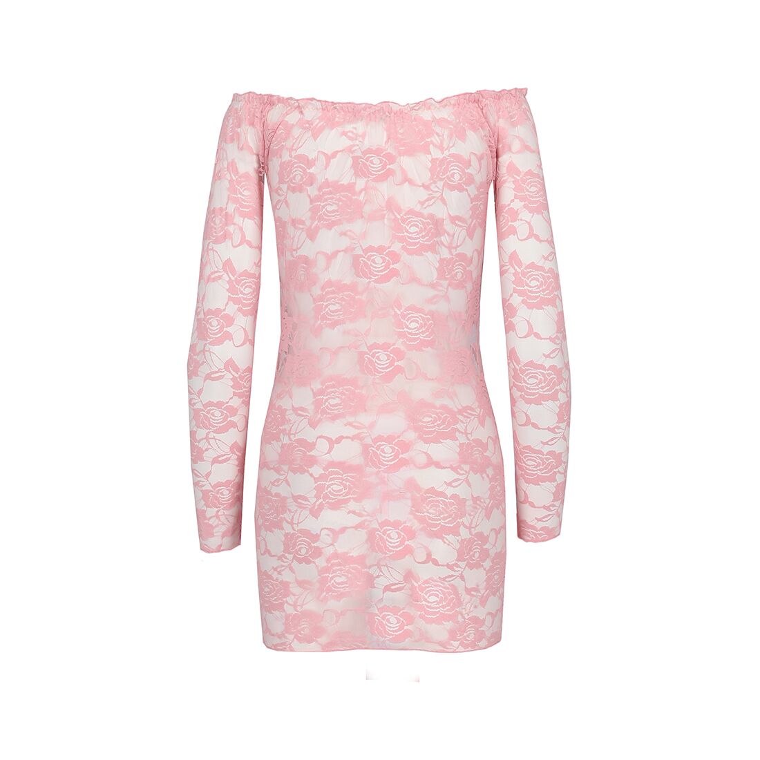 Прозора сорочка з довгим рукавом passion yolanda chemise xxl/xxxl, pink, трусики Прозора сорочка з довгим рукавом passion yolanda chemise xxl/xxxl, pink, трусики