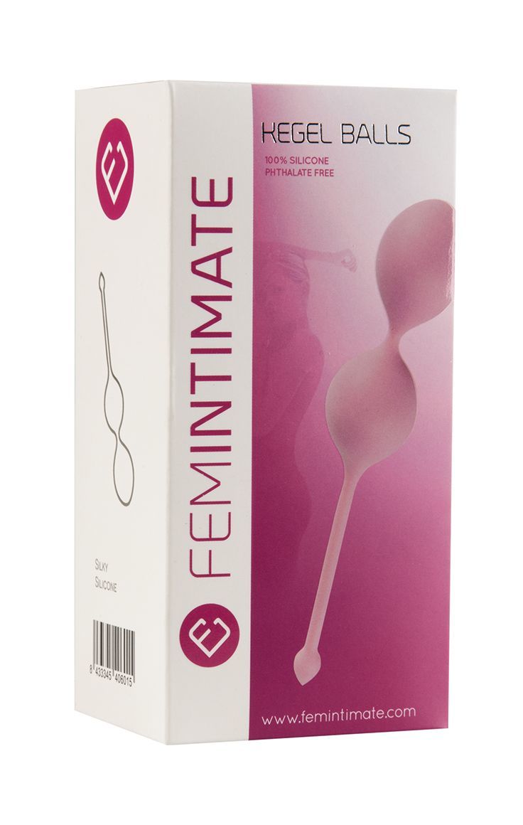 Вагінальні кульки femintimate kegel balls, діаметр 3,5 см, маса 77 г Вагінальні кульки femintimate kegel balls, діаметр 3,5 см, маса 77 г