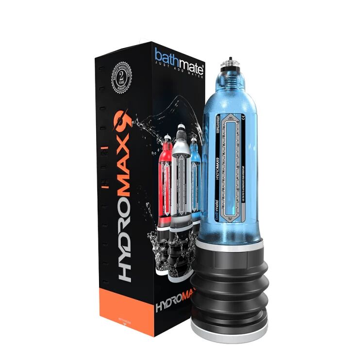 Гідропомпа bathmate hydromax 9 blue, для члена довжиною від 18 до 23см, діаметр до 5,5 см Гідропомпа bathmate hydromax 9 blue, для члена довжиною від 18 до 23см, діаметр до 5,5 см