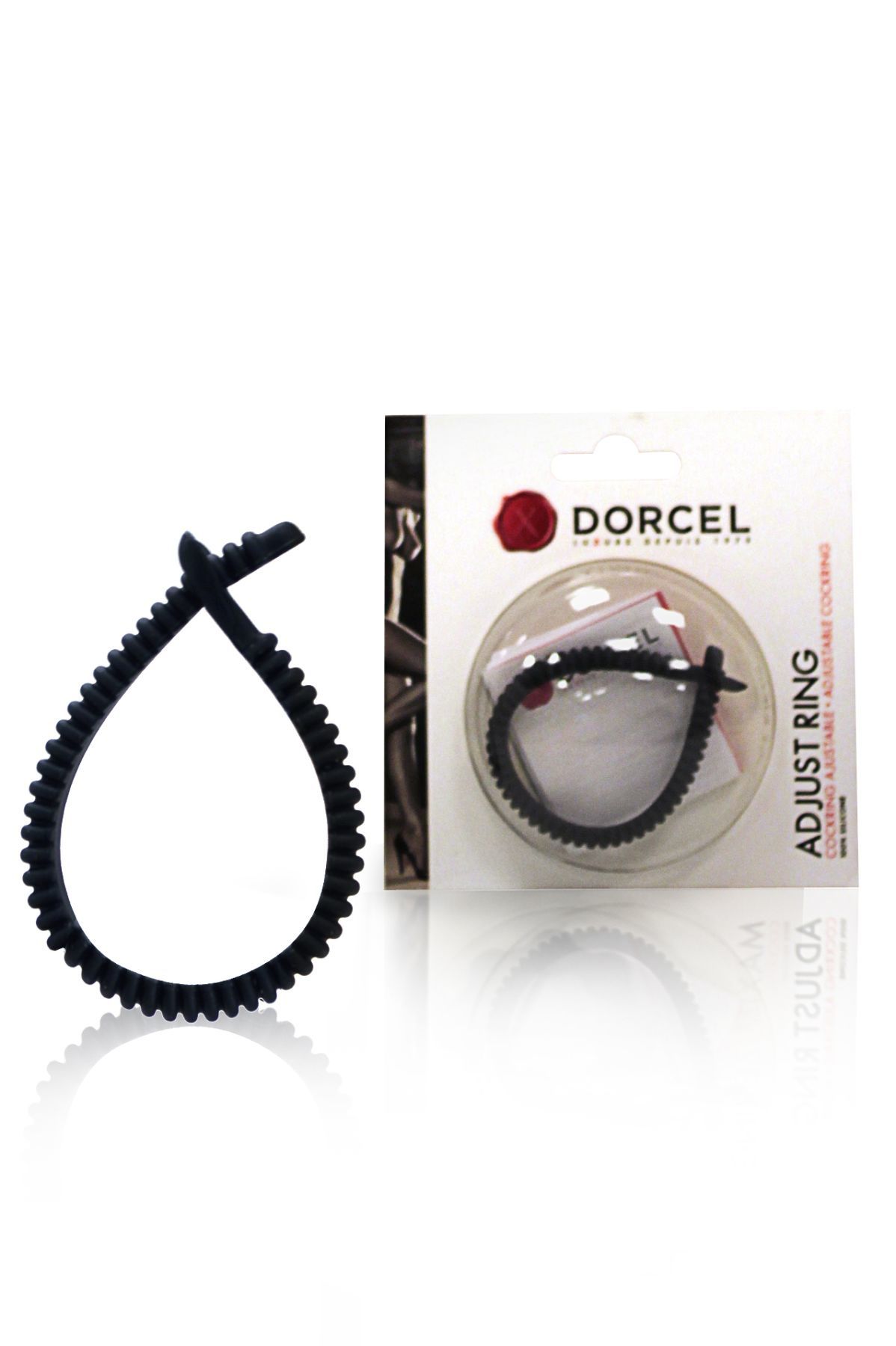 Ерекційне кільце ласо dorcel adjust ring, еластичне, регульована тугість Ерекційне кільце ласо dorcel adjust ring, еластичне, регульована тугість