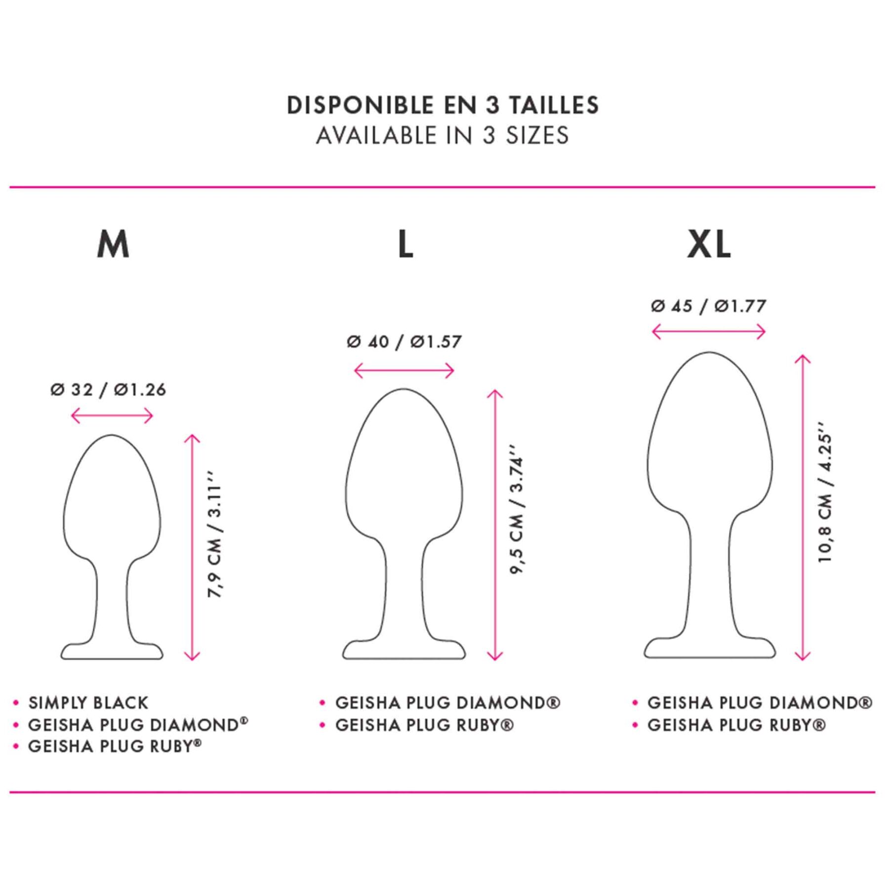Анальна пробка dorcel geisha plug diamond m з кулькою всередині, створює вібрації, макс. діам. 3,2см Анальна пробка dorcel geisha plug diamond m з кулькою всередині, створює вібрації, макс. діам. 3,2см