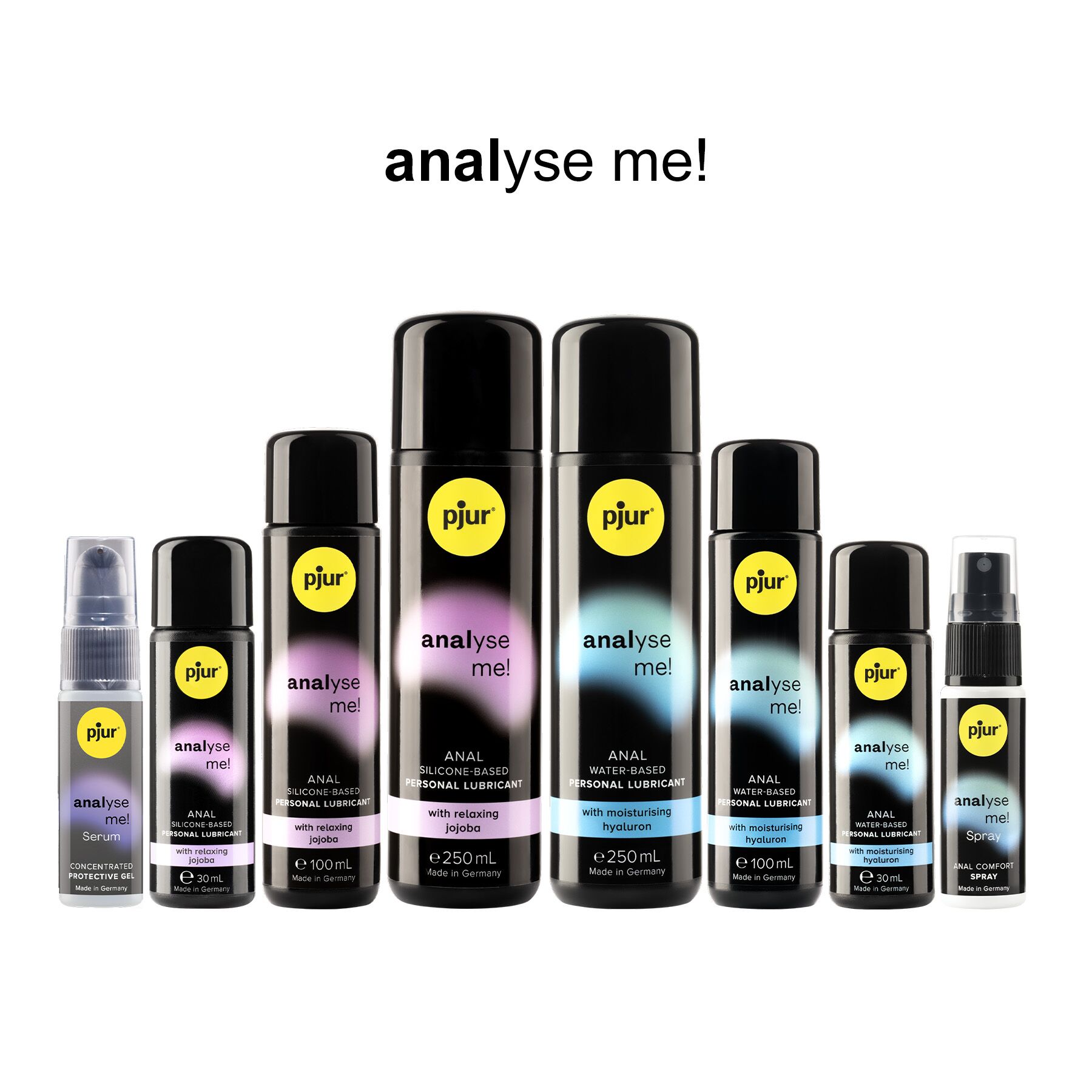 Розслаблювальний анальний спрей pjur analyse me! spray 20 мл, з пантенолом та алое, концентрований Розслаблювальний анальний спрей pjur analyse me! spray 20 мл, з пантенолом та алое, концентрований