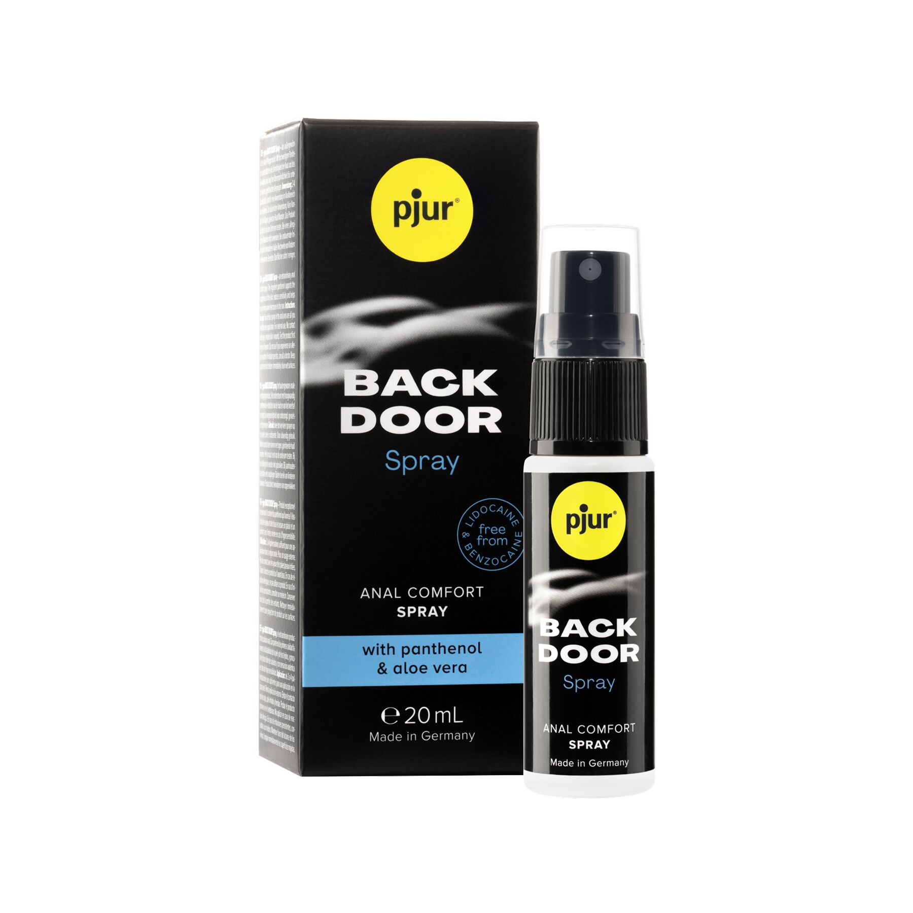 Розслаблювальний анальний спрей pjur back door spray 20 мл, з пантенолом та алое, концентрований Розслаблювальний анальний спрей pjur back door spray 20 мл, з пантенолом та алое, концентрований