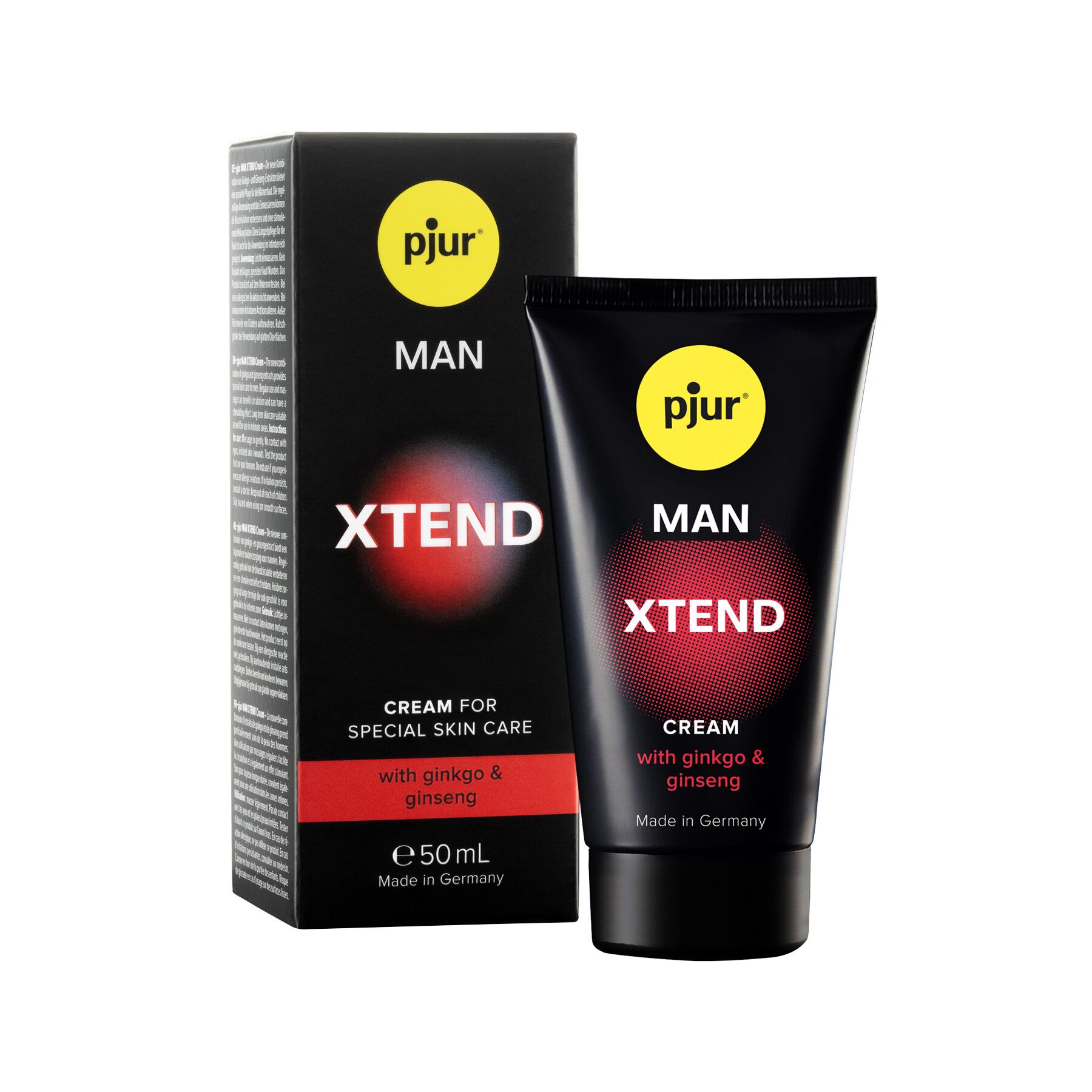 Крем стимулятор для пеніса pjur man xtend cream 50 мл, з екстрактами гінкго та женьшеню Крем стимулятор для пеніса pjur man xtend cream 50 мл, з екстрактами гінкго та женьшеню