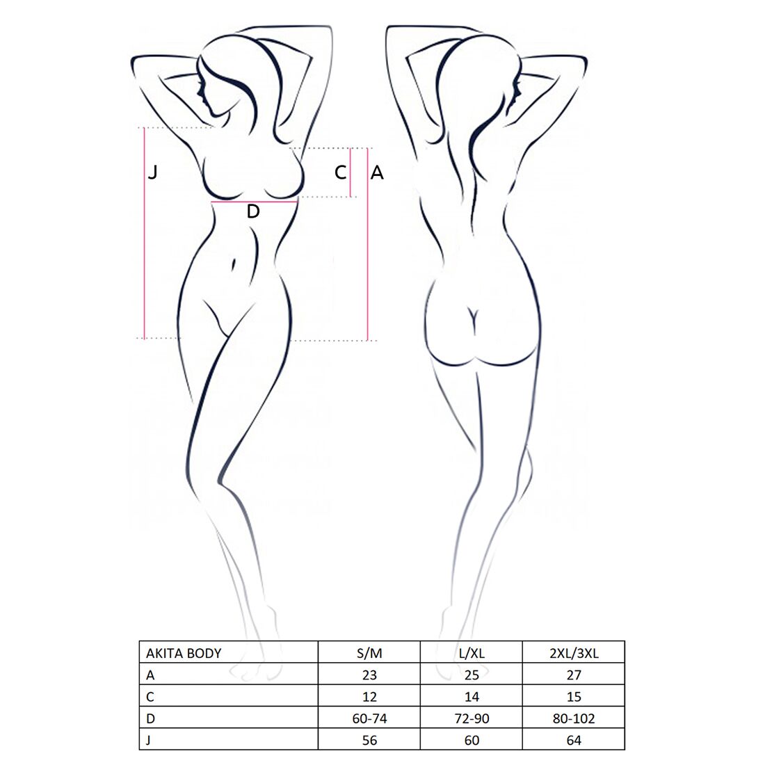 Боді з високим вирізом стегна passion exclusive akita body l/xl, red Боді з високим вирізом стегна passion exclusive akita body l/xl, red