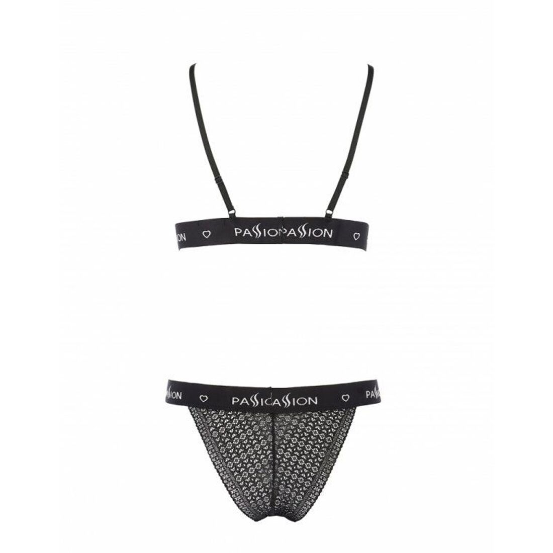 Комплект білизни passion exclusive glamiss set l/xl, black Комплект білизни passion exclusive glamiss set l/xl, black