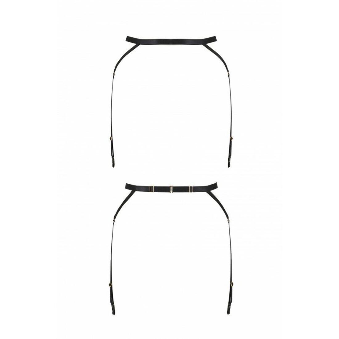 Пояс стрепи з підв'язками для панчох passion exclusive meggy garter belt s/m, black Пояс стрепи з підв'язками для панчох passion exclusive meggy garter belt s/m, black