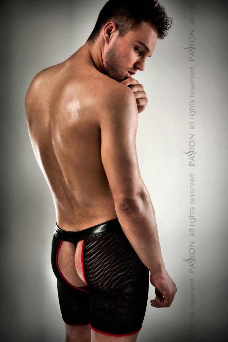 Чоловічі трусики шорти passion 012 thong black l/xl Чоловічі трусики шорти passion 012 thong black l/xl