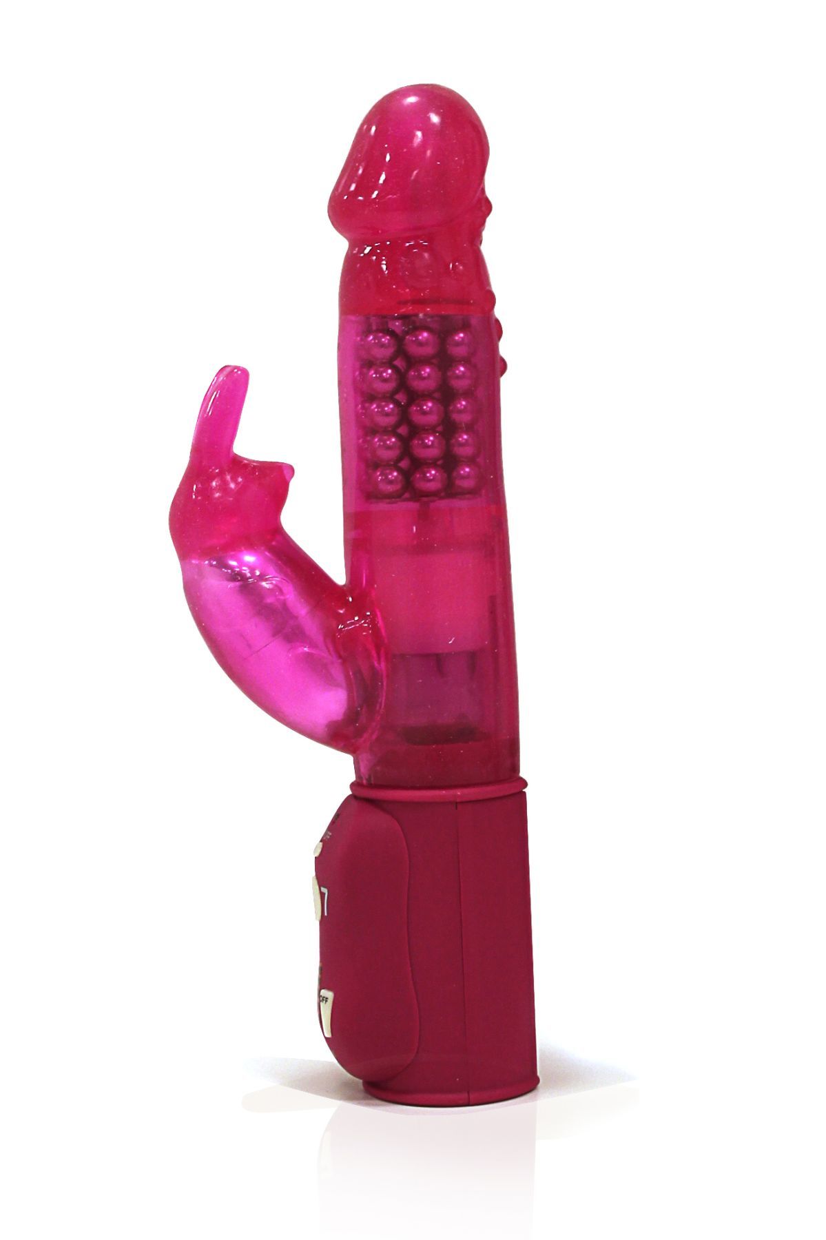 Вібратор кролик dorcel orgasmic rabbit pink з перлинним масажем Вібратор кролик dorcel orgasmic rabbit pink з перлинним масажем