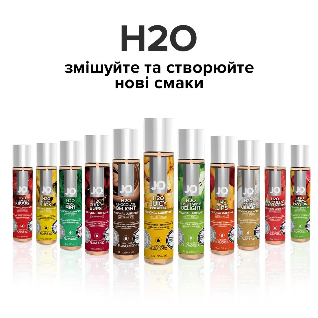 Змазка на водній основі jo h2o — juicy pineapple (120 мл) без цукру, рослинний гліцерин Змазка на водній основі jo h2o — juicy pineapple (120 мл) без цукру, рослинний гліцерин