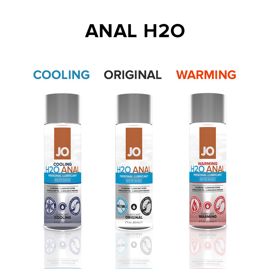 Анальна змазка jo anal h2o — cooling (120 мл) охолоджувальна, на водній основі Анальна змазка jo anal h2o — cooling (120 мл) охолоджувальна, на водній основі