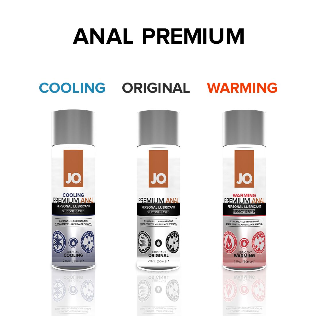Анальна змазка jo anal premium — cooling (120 мл) охолоджувальна, на силіконовій основі Анальна змазка jo anal premium — cooling (120 мл) охолоджувальна, на силіконовій основі