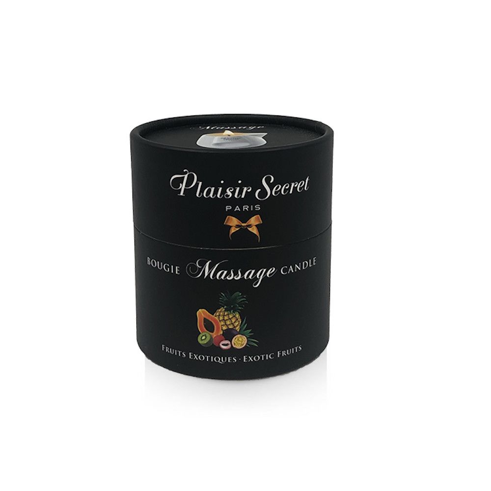 Масажна свічка plaisirs secrets pineapple mango (80 мл) подарункова упаковка, керамічний посуд Масажна свічка plaisirs secrets pineapple mango (80 мл) подарункова упаковка, керамічний посуд