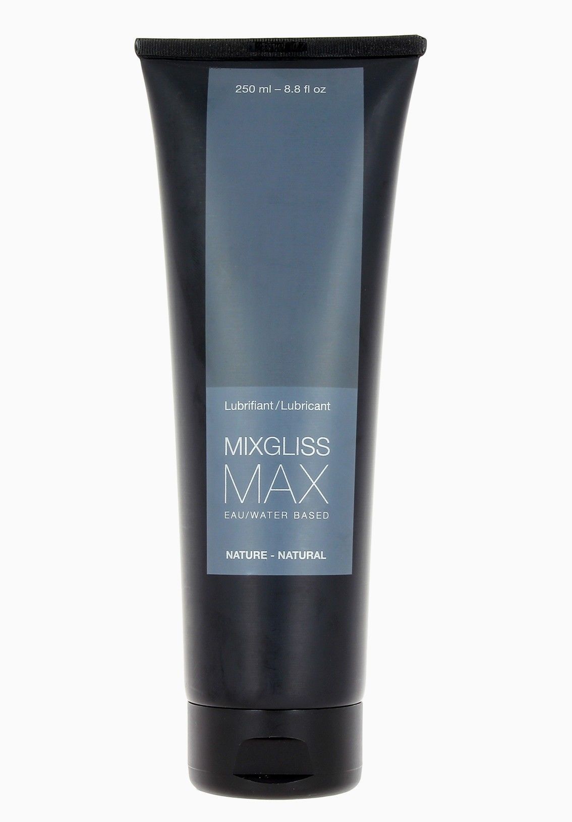 Анальний гель змазка mixgliss max nature (250 мл) на водній основі з екстрактом алое Анальний гель змазка mixgliss max nature (250 мл) на водній основі з екстрактом алое