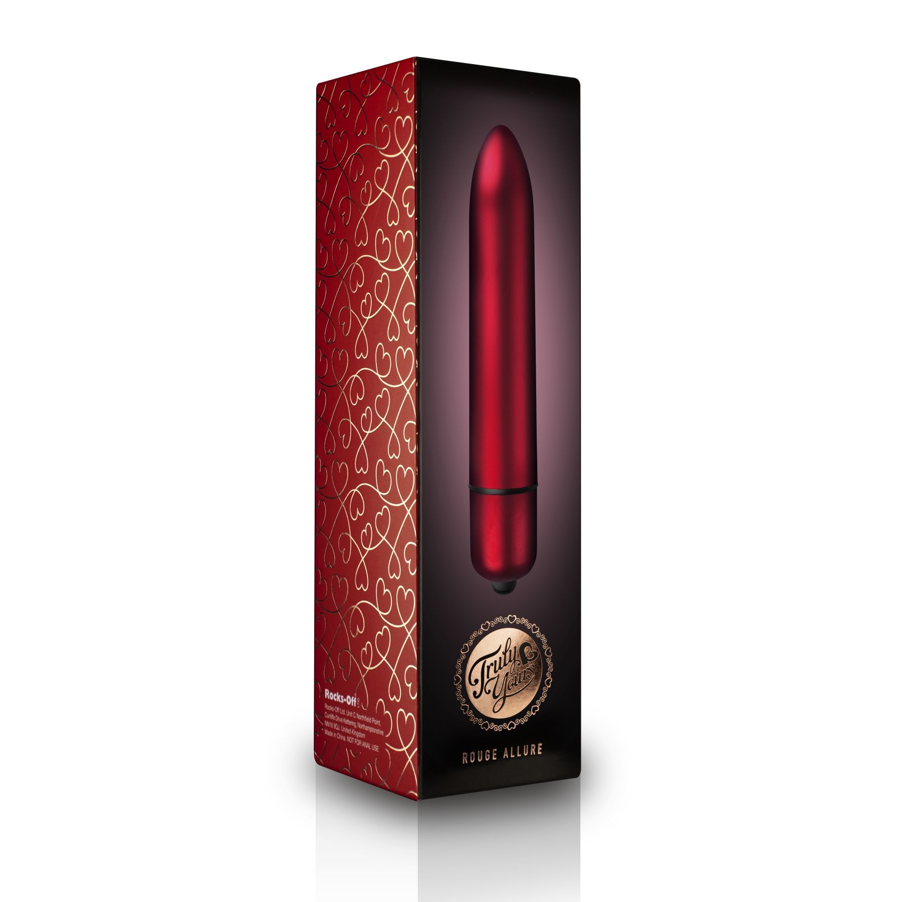 Вібратор rocks off ro 160mm 10 rouge allure Вібратор rocks off ro 160mm 10 rouge allure