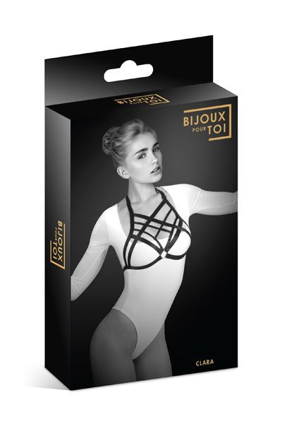 Портупея на груди bijoux pour toi clara, еластичний поліестер Портупея на груди bijoux pour toi clara, еластичний поліестер