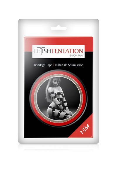 Скотч для бондажа fetish tentation red (15 м), не липне до шкіри і волосків, тільки сам до себе Скотч для бондажа fetish tentation red (15 м), не липне до шкіри і волосків, тільки сам до себе
