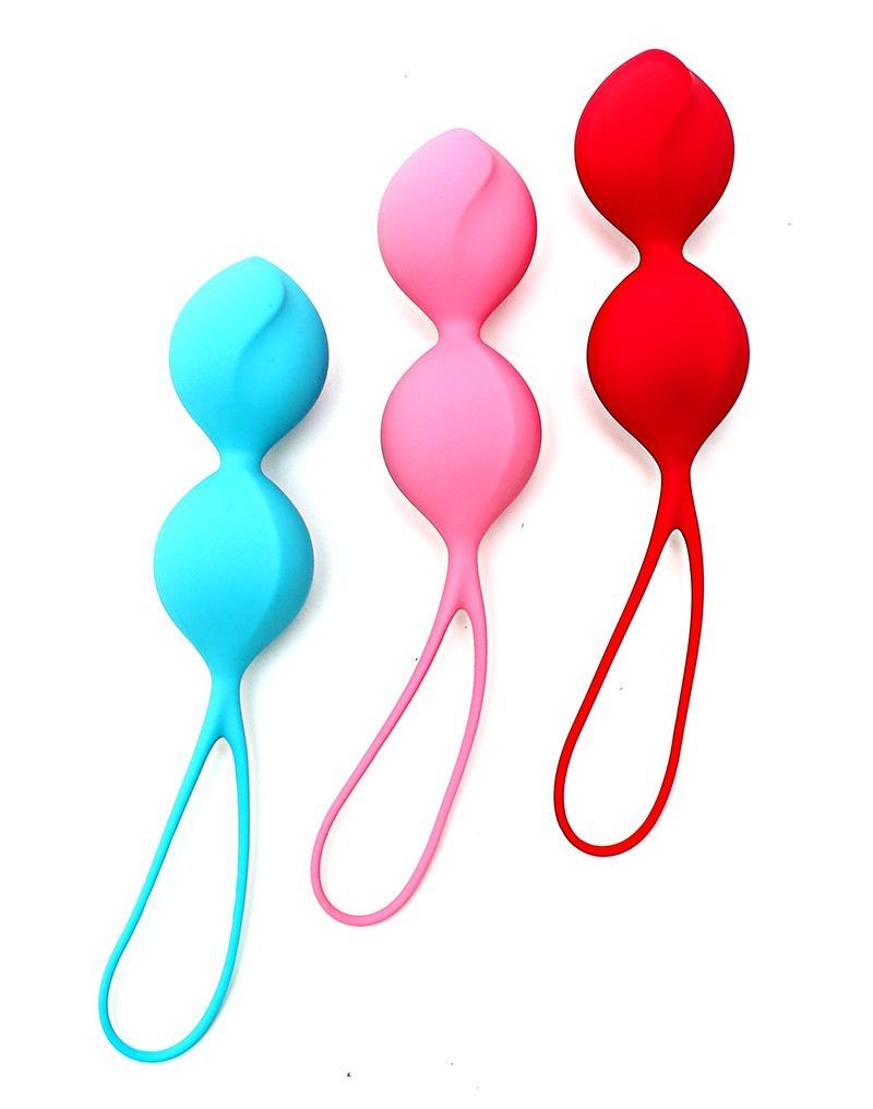 Вагінальні кульки satisfyer v balls (3 пари), діаметр 3,4 см, маса 79 114 150г, монолітні Вагінальні кульки satisfyer v balls (3 пари), діаметр 3,4 см, маса 79 114 150г, монолітні