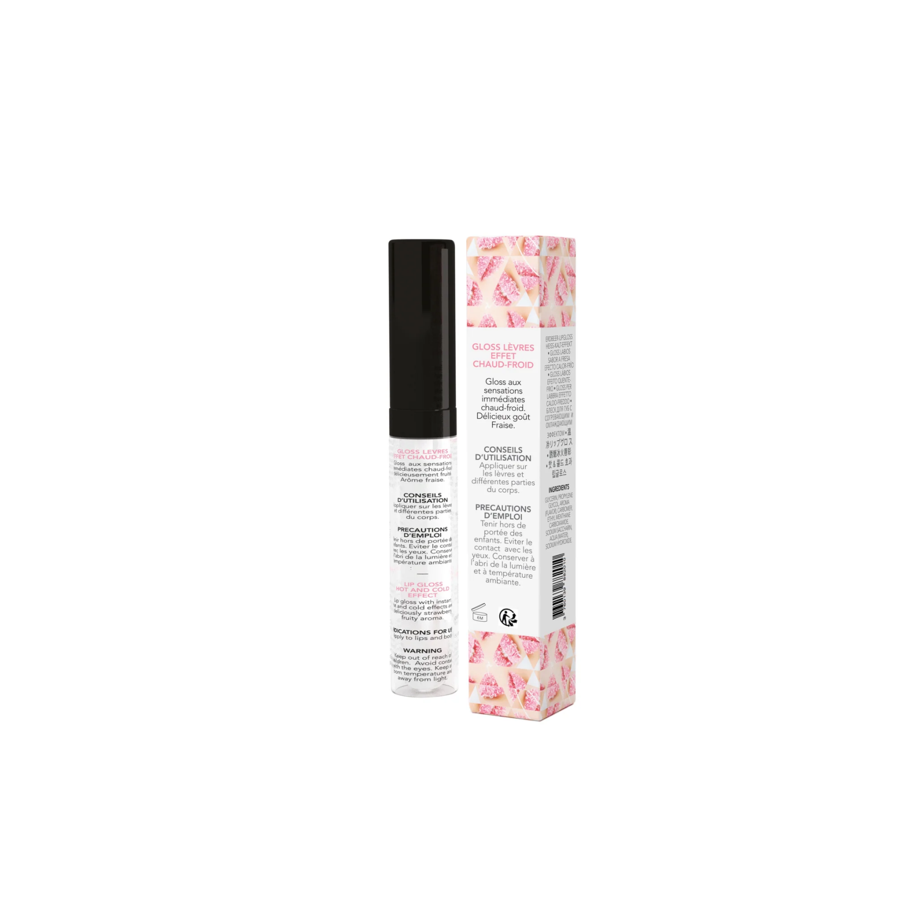 Стимулювальний блиск для губ exsens lip gloss 7,4 мл, ефект поколювання і холод тепло Стимулювальний блиск для губ exsens lip gloss 7,4 мл, ефект поколювання і холод тепло