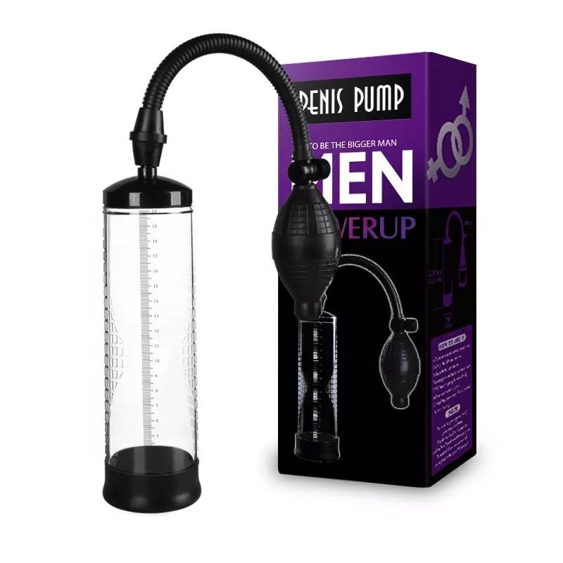 Вакуумна помпа з ручною «грушею» men powerup Вакуумна помпа з ручною «грушею» men powerup