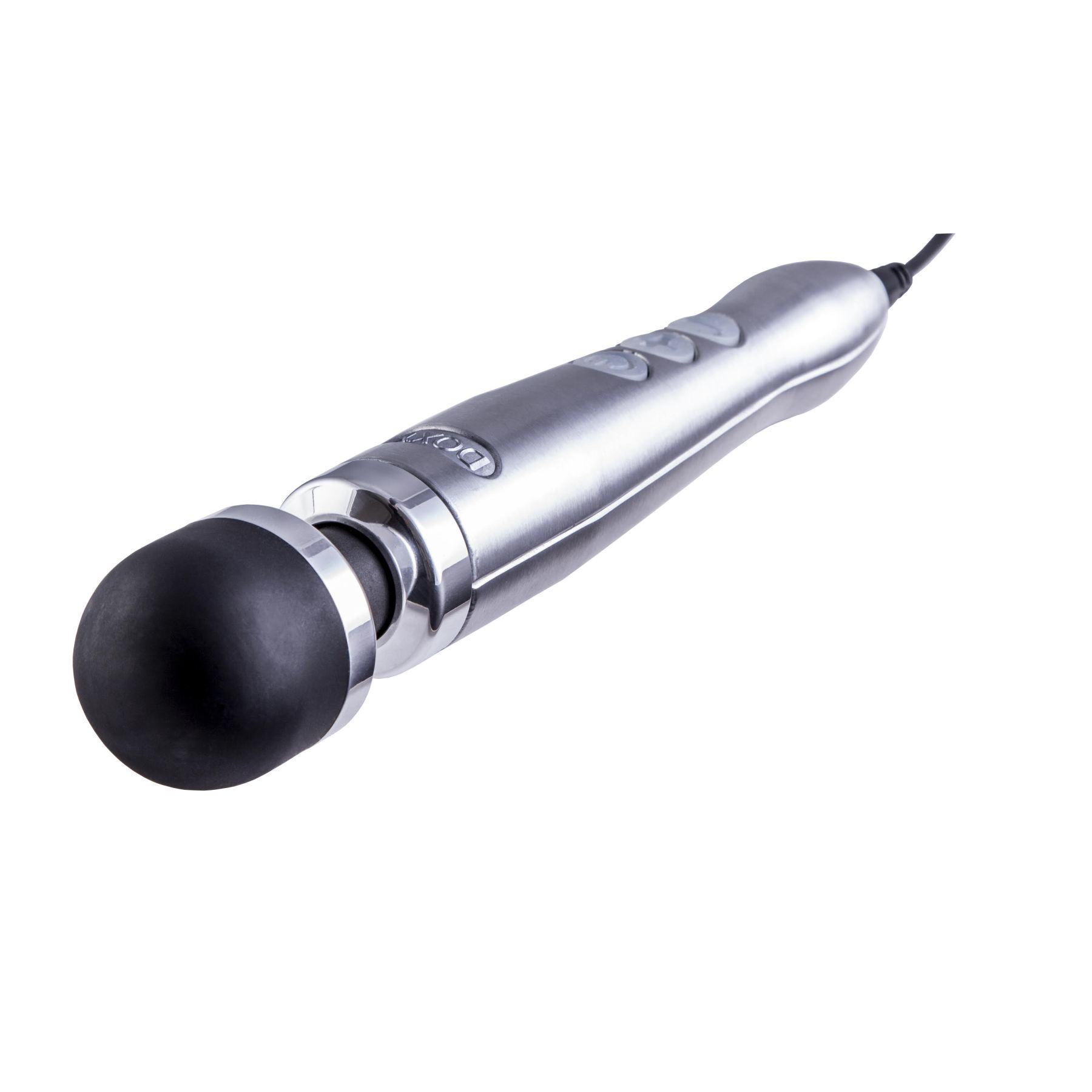 Вібромасажер doxy die cast 3 silver (satin), дуже потужний, живлення 220В, металевий корпус Вібромасажер doxy die cast 3 silver (satin), дуже потужний, живлення 220В, металевий корпус