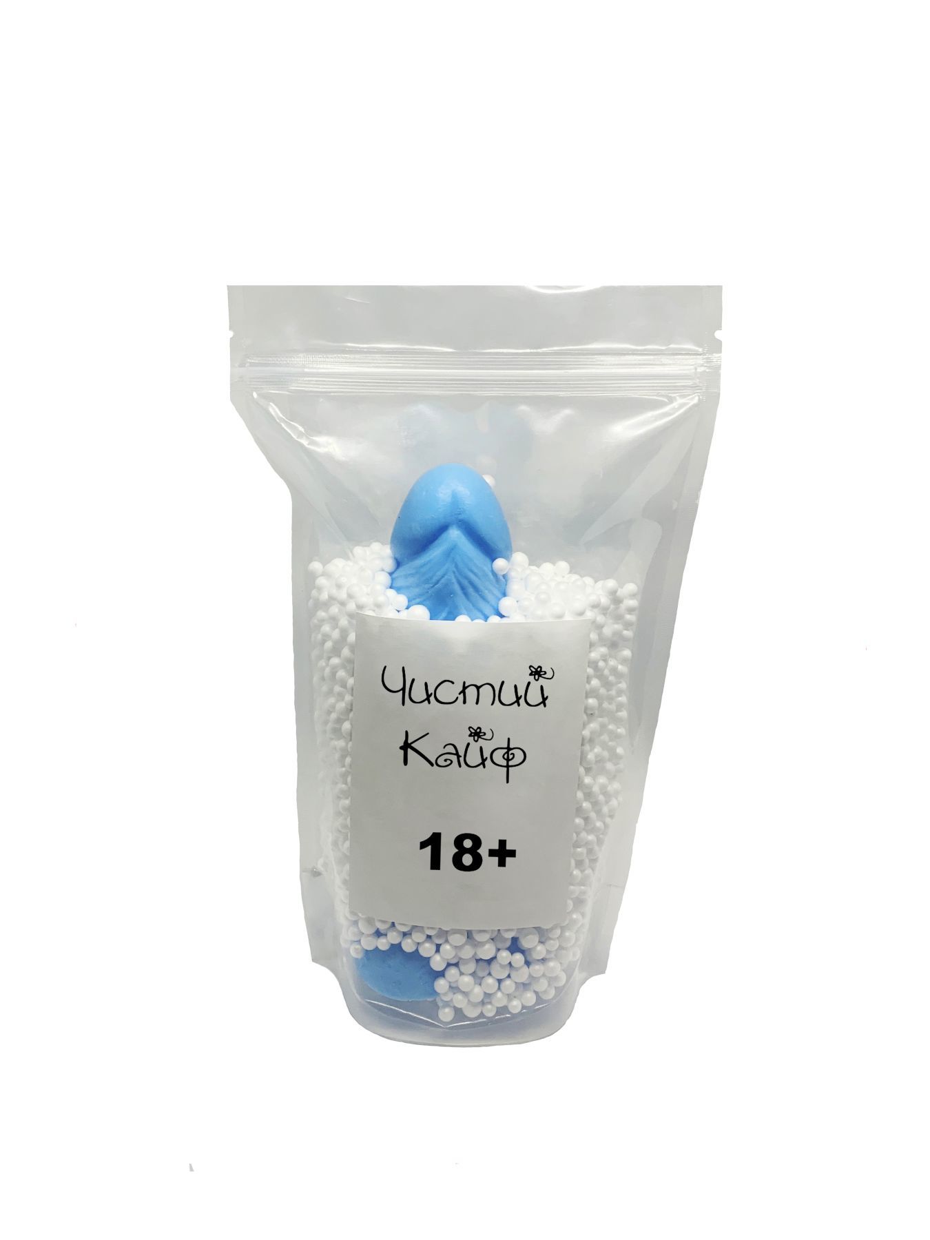 Мило у формі пеніса Чистий Кайф blue size l, крафтове мило член, натуральне Мило у формі пеніса Чистий Кайф blue size l, крафтове мило член, натуральне