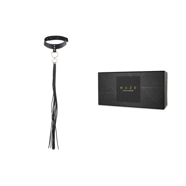 Чокер bijoux indiscrets maze — tassel chocker black Чокер bijoux indiscrets maze — tassel chocker black