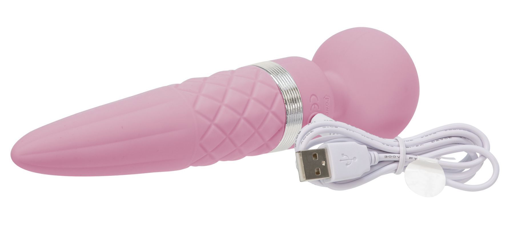 Вібромасажер 2в1 pillow talk sultry pink, класичний масажер і вібратор з ротацією, підігрів Вібромасажер 2в1 pillow talk sultry pink, класичний масажер і вібратор з ротацією, підігрів