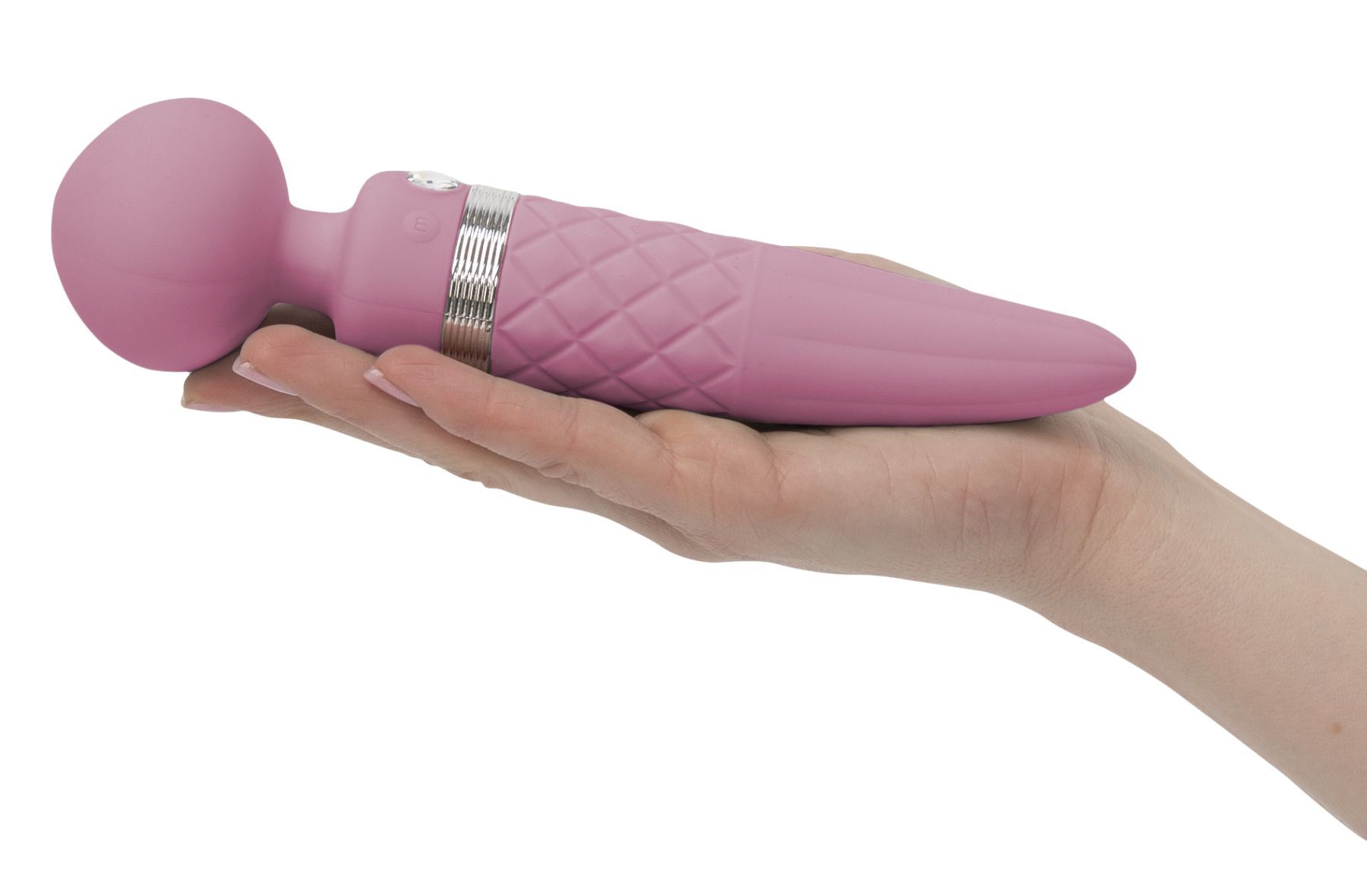Вібромасажер 2в1 pillow talk sultry pink, класичний масажер і вібратор з ротацією, підігрів Вібромасажер 2в1 pillow talk sultry pink, класичний масажер і вібратор з ротацією, підігрів
