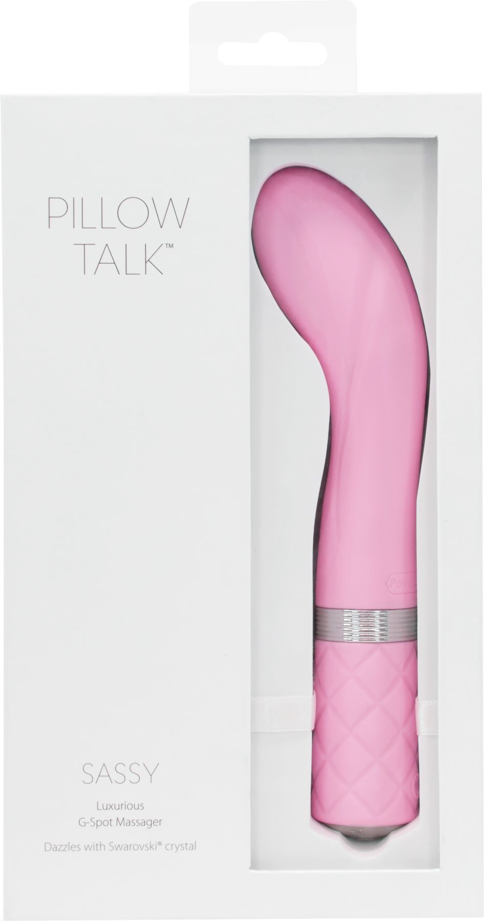 Розкішний вібратор pillow talk sassy pink з кристалом Сваровські для точки g, подарункова упаковка Розкішний вібратор pillow talk sassy pink з кристалом Сваровські для точки g, подарункова упаковка