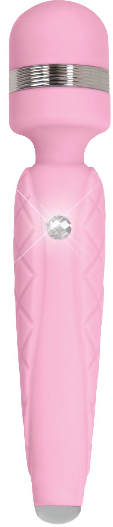 Розкішний вібромасажер pillow talk cheeky pink з кристалом swarovsky, плавне підвищення потужності Розкішний вібромасажер pillow talk cheeky pink з кристалом swarovsky, плавне підвищення потужності
