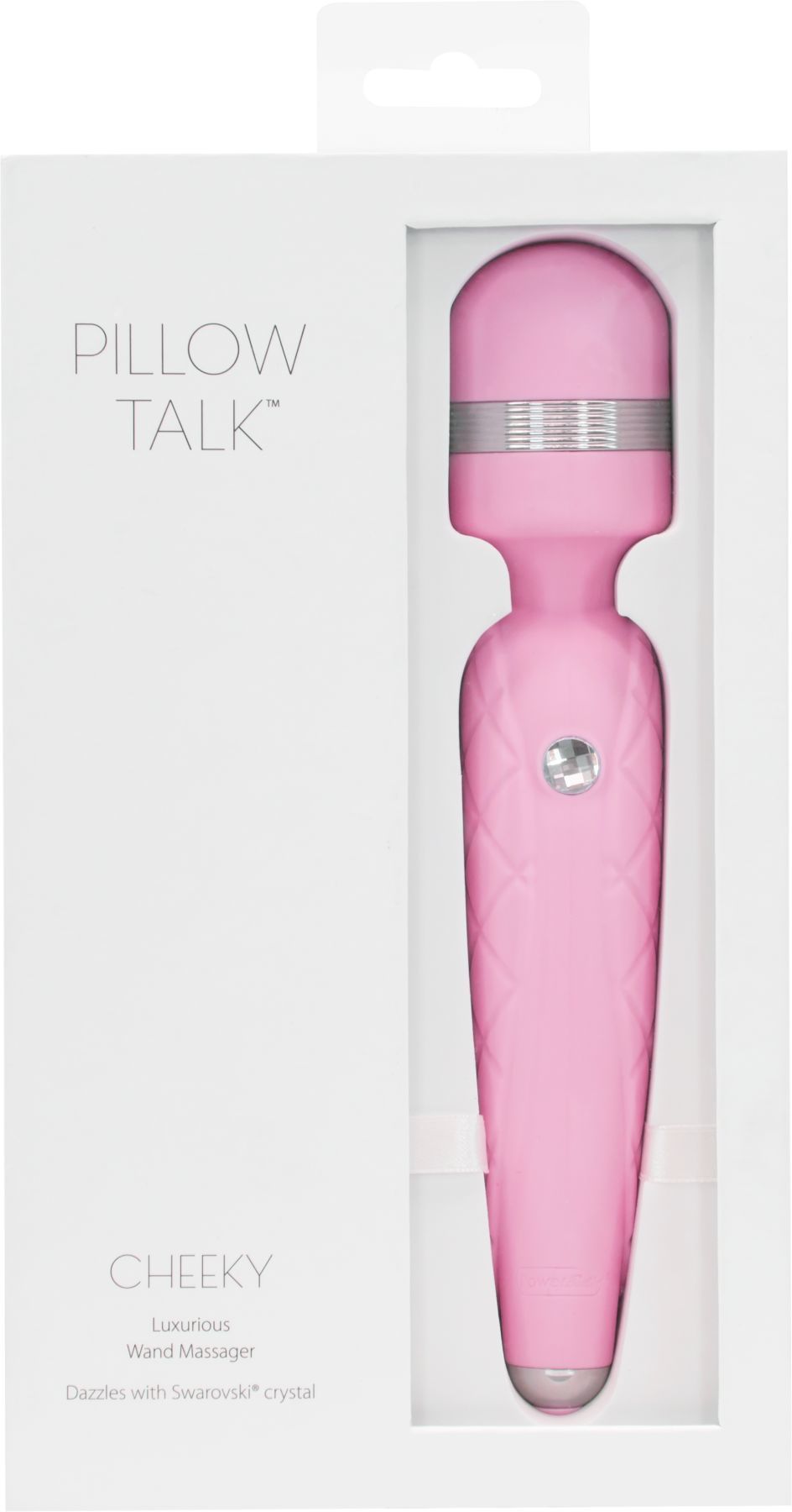 Розкішний вібромасажер pillow talk cheeky pink з кристалом swarovsky, плавне підвищення потужності Розкішний вібромасажер pillow talk cheeky pink з кристалом swarovsky, плавне підвищення потужності