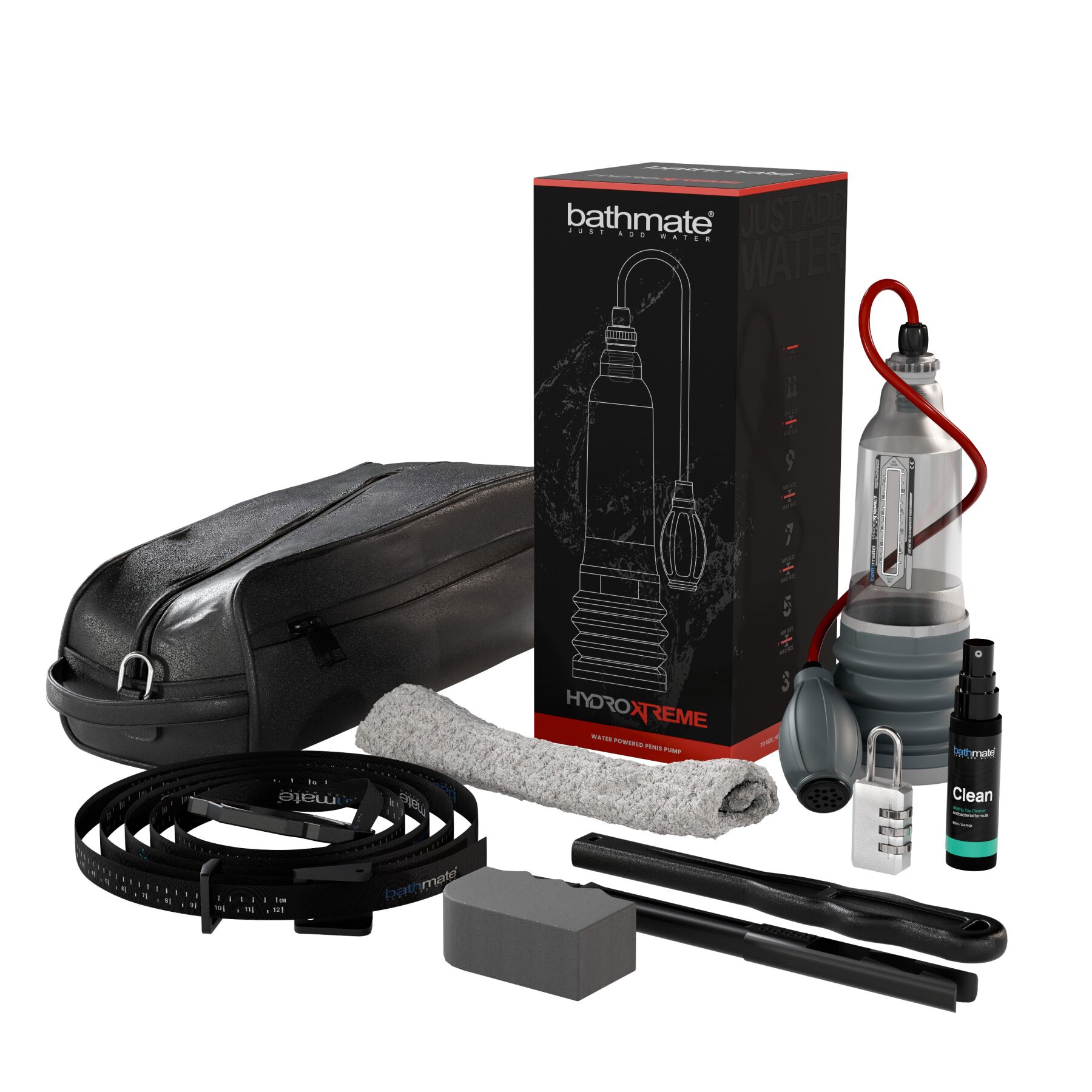 Гідропомпа bathmate hydroxtreme 7 wide boy для члена довжиною від 12,5 до 18 см, діаметр до 5,5 см Гідропомпа bathmate hydroxtreme 7 wide boy для члена довжиною від 12,5 до 18 см, діаметр до 5,5 см