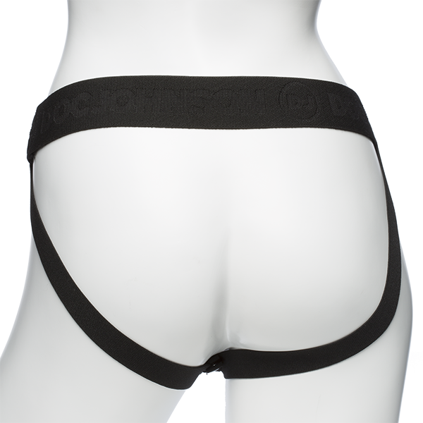 Набір для страпона з вібрацією doc johnson body extensions be naughty black Набір для страпона з вібрацією doc johnson body extensions be naughty black