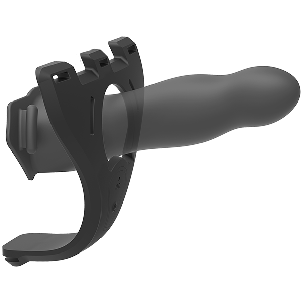 Набір для страпона з вібрацією doc johnson body extensions be naughty black Набір для страпона з вібрацією doc johnson body extensions be naughty black