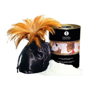 Смачна пудра для оральних пестощів shunga sweet snow body powder – exotic fruits (228 гр)