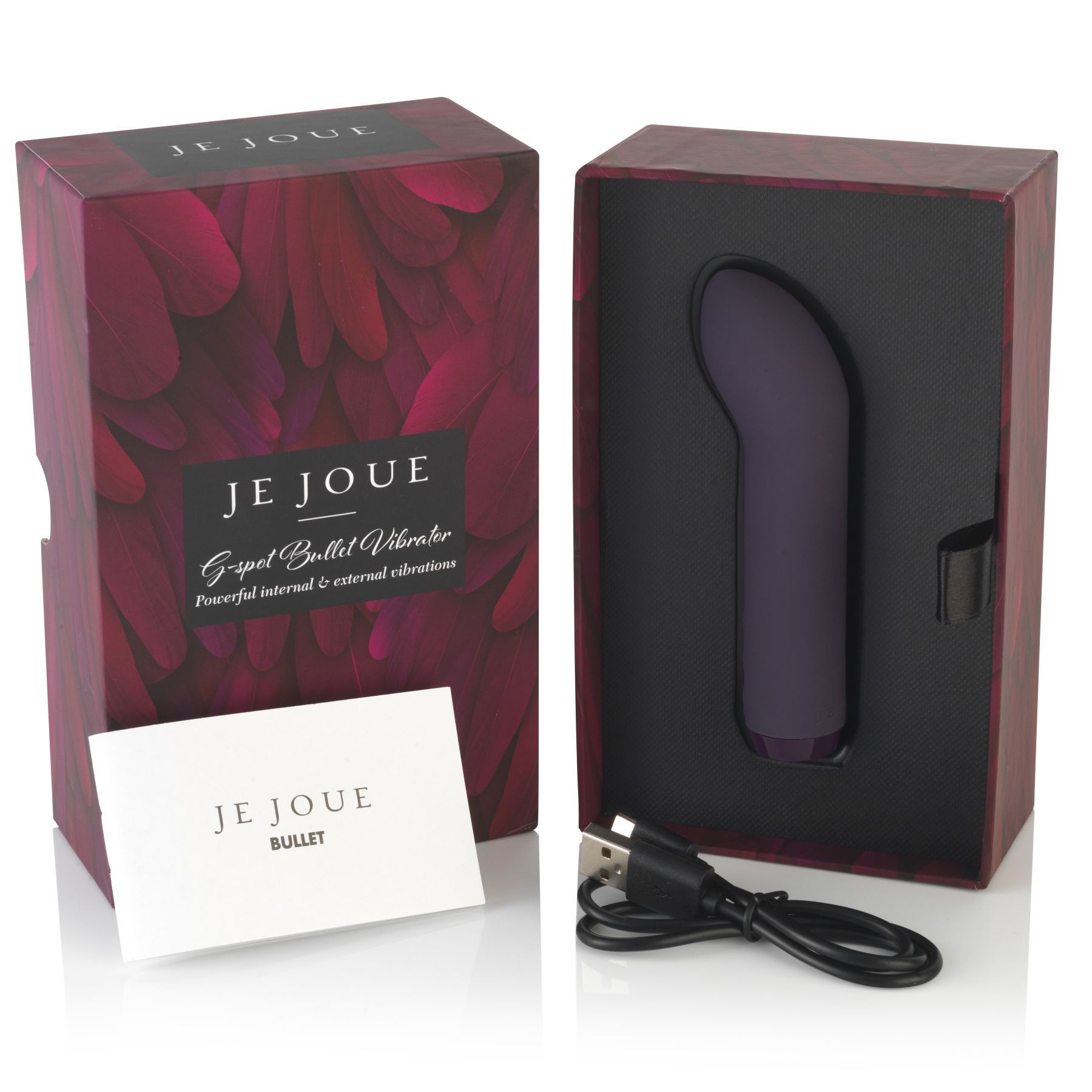 Преміум вібратор je joue g spot bullet vibrator purple з глибокою вібрацією Преміум вібратор je joue g spot bullet vibrator purple з глибокою вібрацією