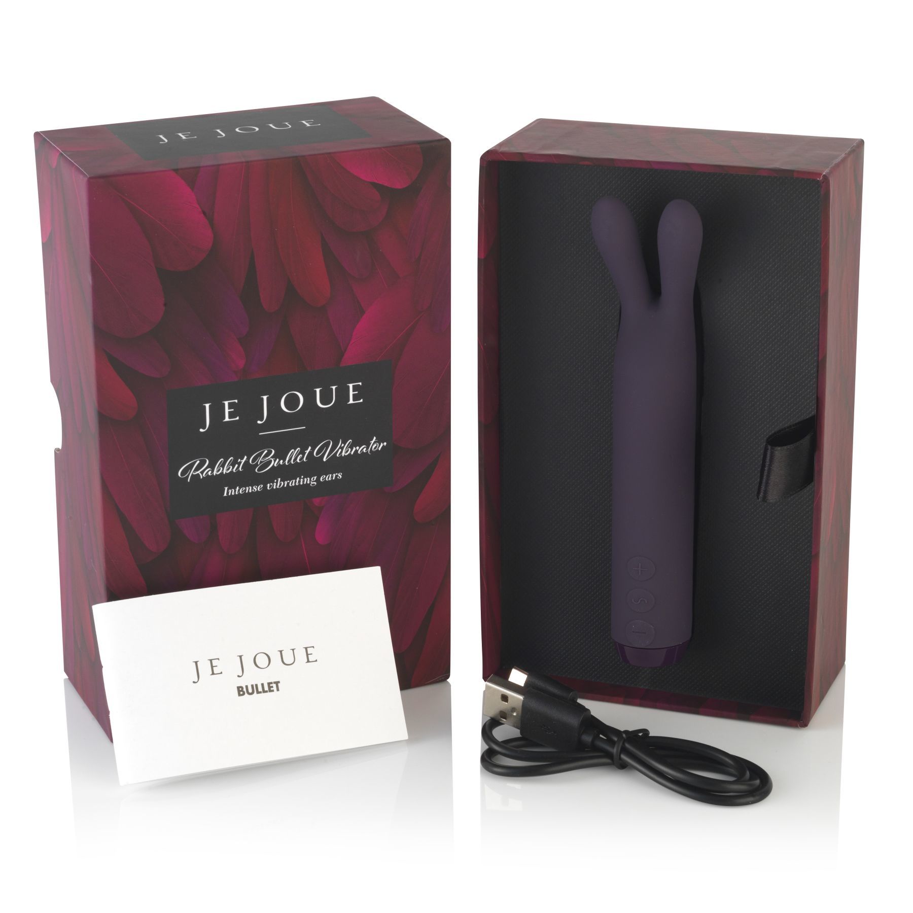 Вібратор з вушками je joue rabbit bullet vibrator purple, глибока вібрація Вібратор з вушками je joue rabbit bullet vibrator purple, глибока вібрація