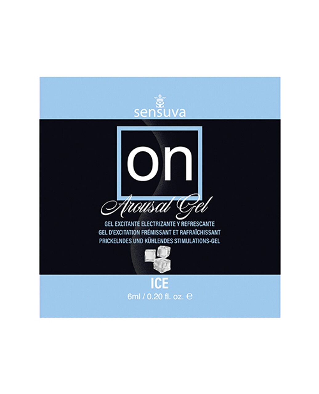 Пробник збуджувального гелю sensuva on for her arousal gel ice (4 мл) Пробник збуджувального гелю sensuva on for her arousal gel ice (4 мл)