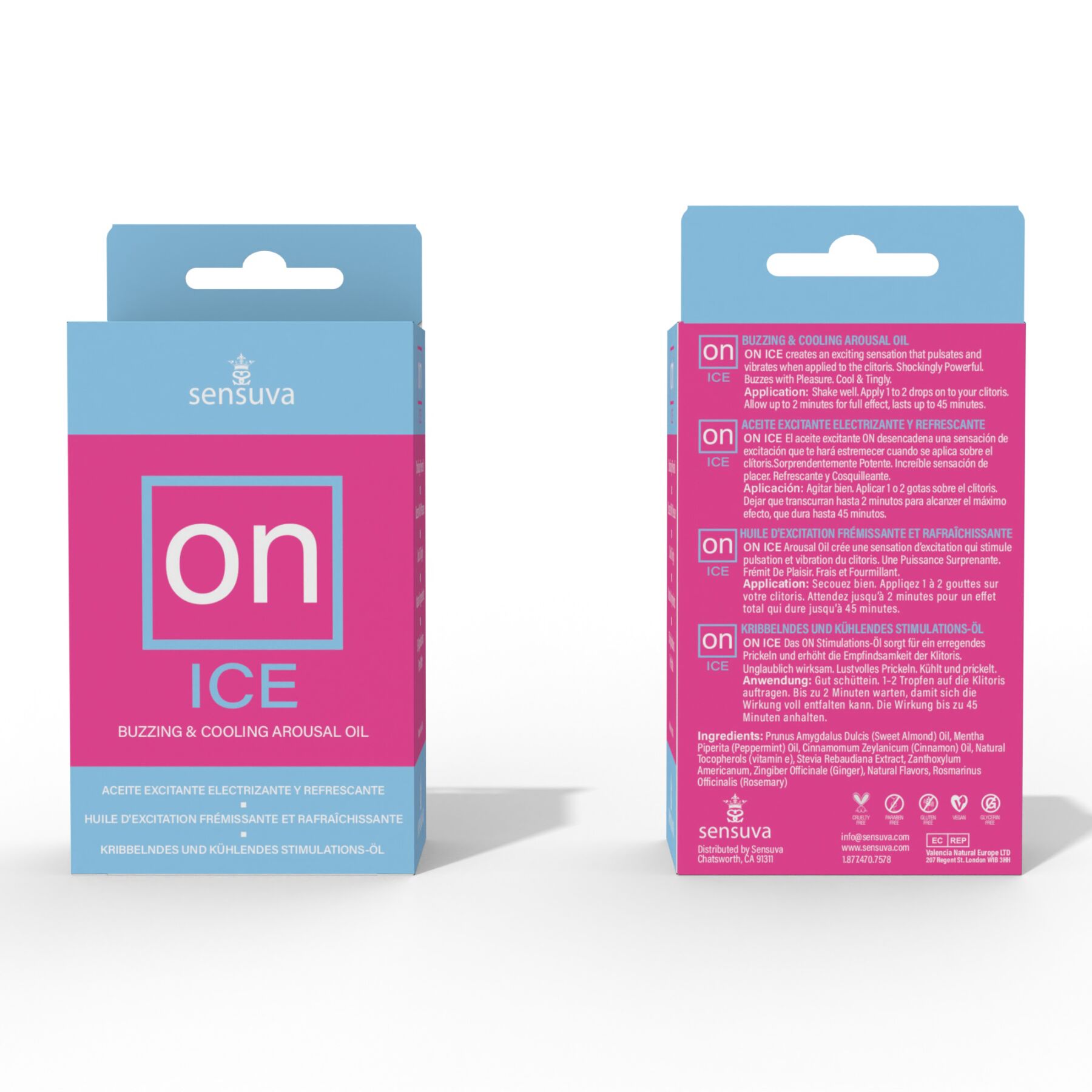 Збуджувальні краплі для клітора sensuva – on arousal oil for her ice (5 мл) охолоджувальні, до 30 хвилин Збуджувальні краплі для клітора sensuva – on arousal oil for her ice (5 мл) охолоджувальні, до 30 хвилин