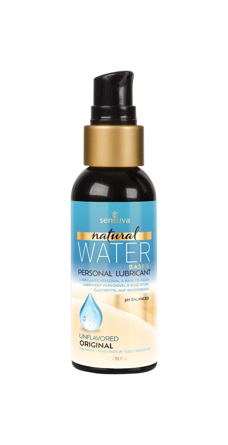 Лубрикант на водній основі sensuva natural water based (57 мл), без гліцерину та парабенів Лубрикант на водній основі sensuva natural water based (57 мл), без гліцерину та парабенів