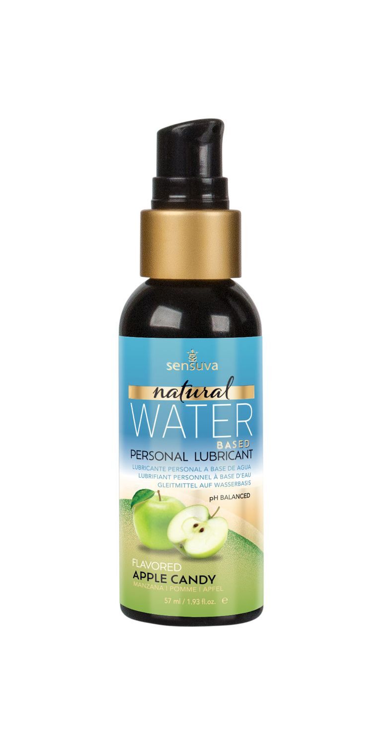 Змазка на водній основі sensuva natural water based apple candy (57мл) без гліцерину та парабенів Змазка на водній основі sensuva natural water based apple candy (57мл) без гліцерину та парабенів
