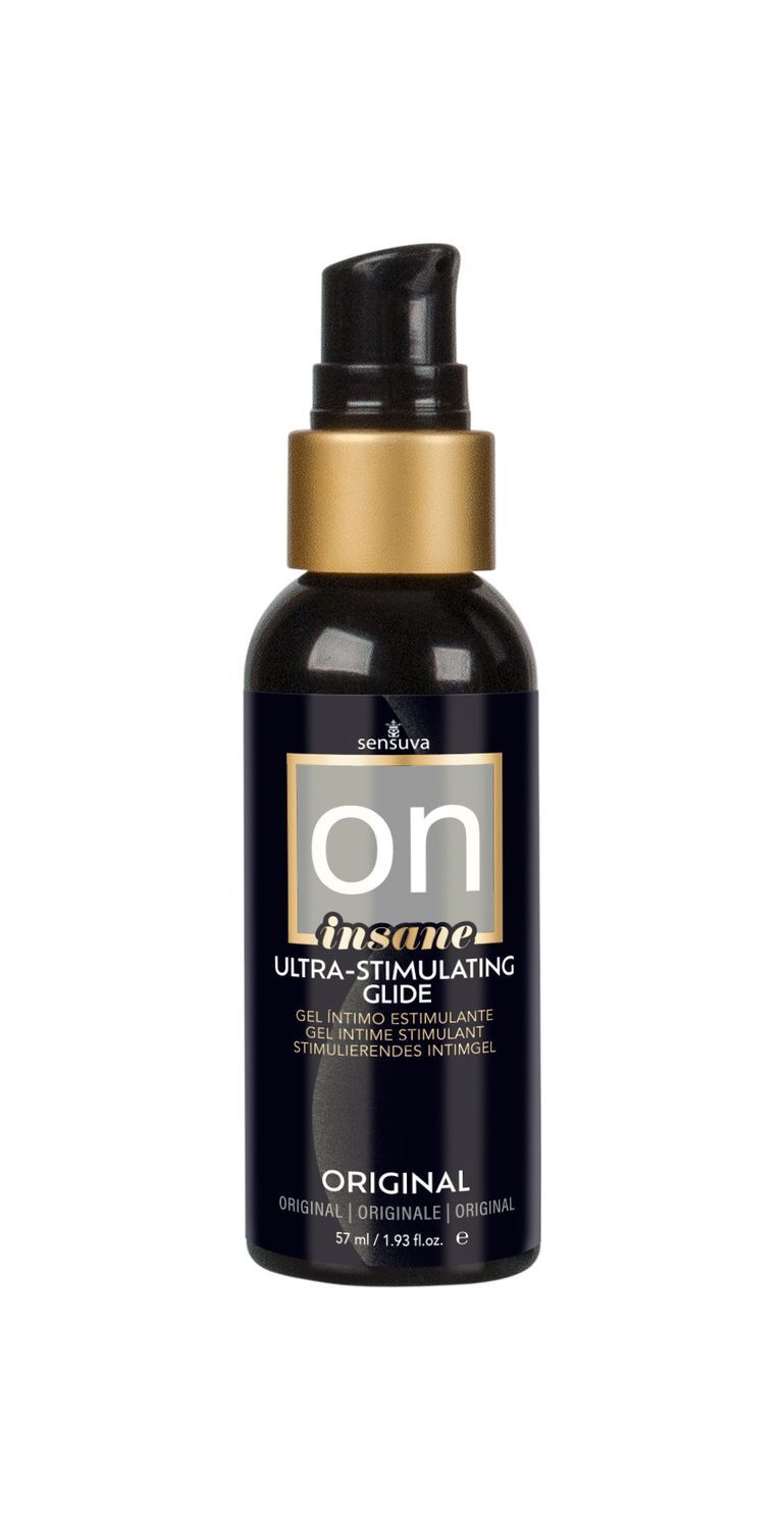 Збуджувальна змазка на гібридній основі sensuva ultra stimulating on insane (57 мл) Збуджувальна змазка на гібридній основі sensuva ultra stimulating on insane (57 мл)
