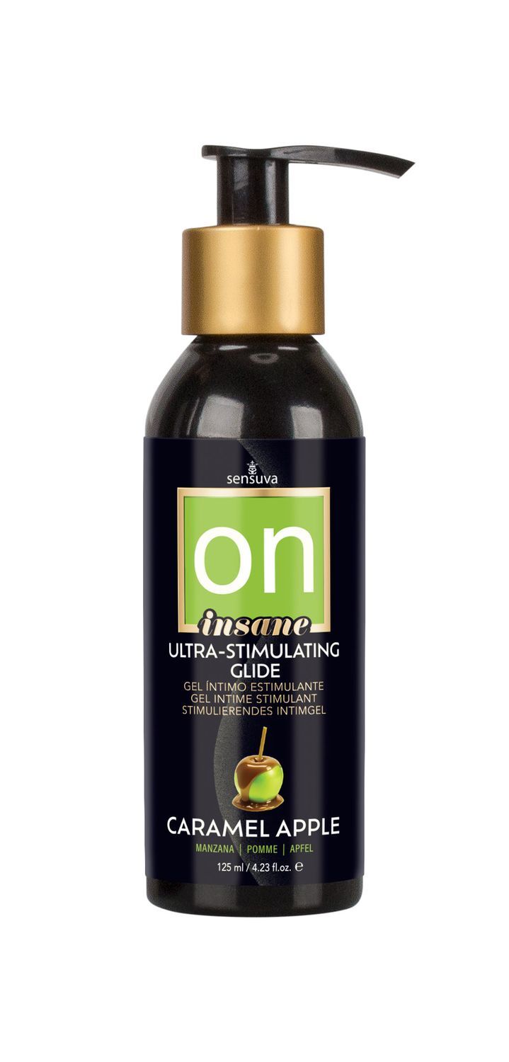 Збуджувальна змазка на гібридній основі sensuva ultra stimulating on insane caramel apple (125 мл) Збуджувальна змазка на гібридній основі sensuva ultra stimulating on insane caramel apple (125 мл)
