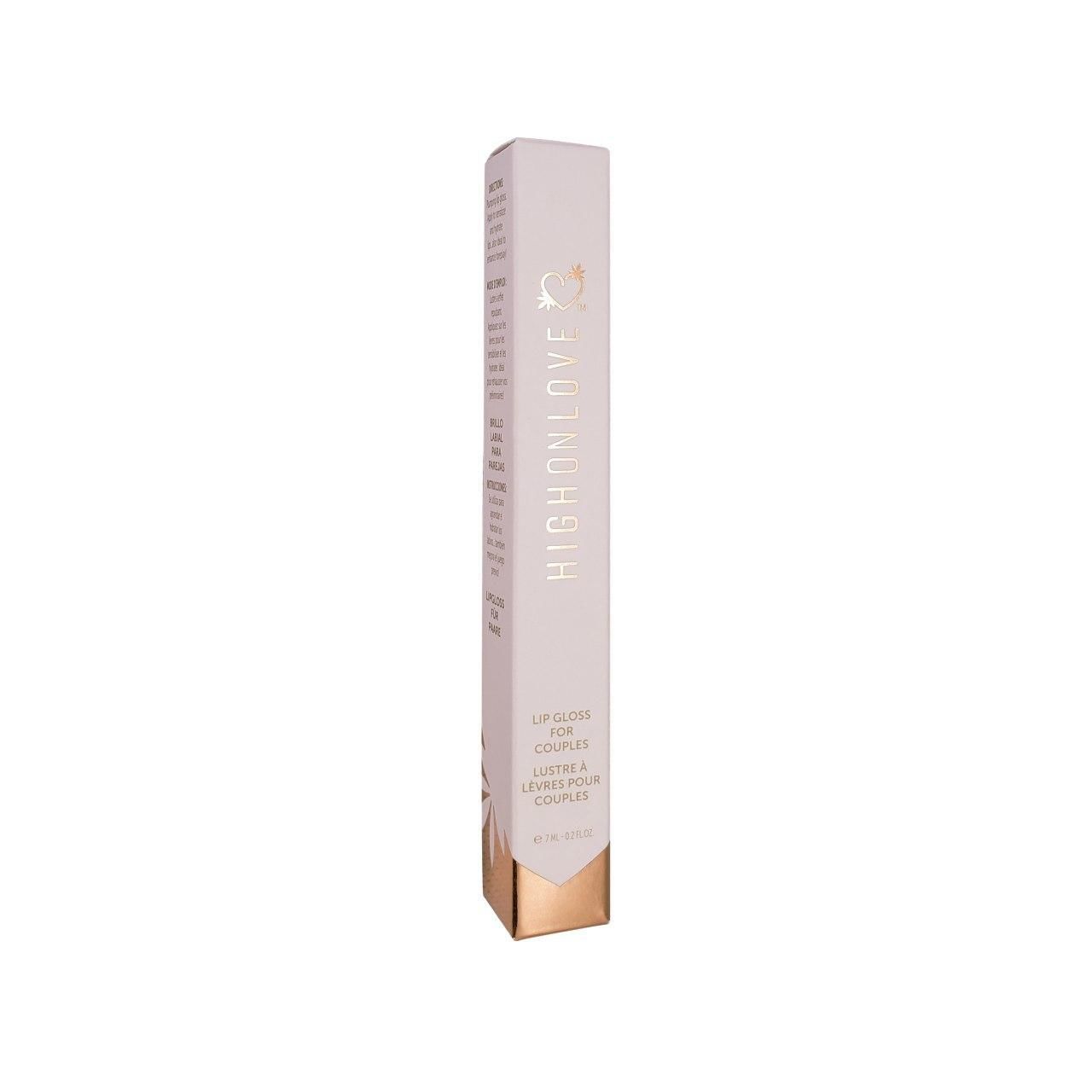 Стимулюючий блиск для губ highonlove couples lip gloss (7 мл) з ефектом вібрації, холод тепло Стимулюючий блиск для губ highonlove couples lip gloss (7 мл) з ефектом вібрації, холод тепло
