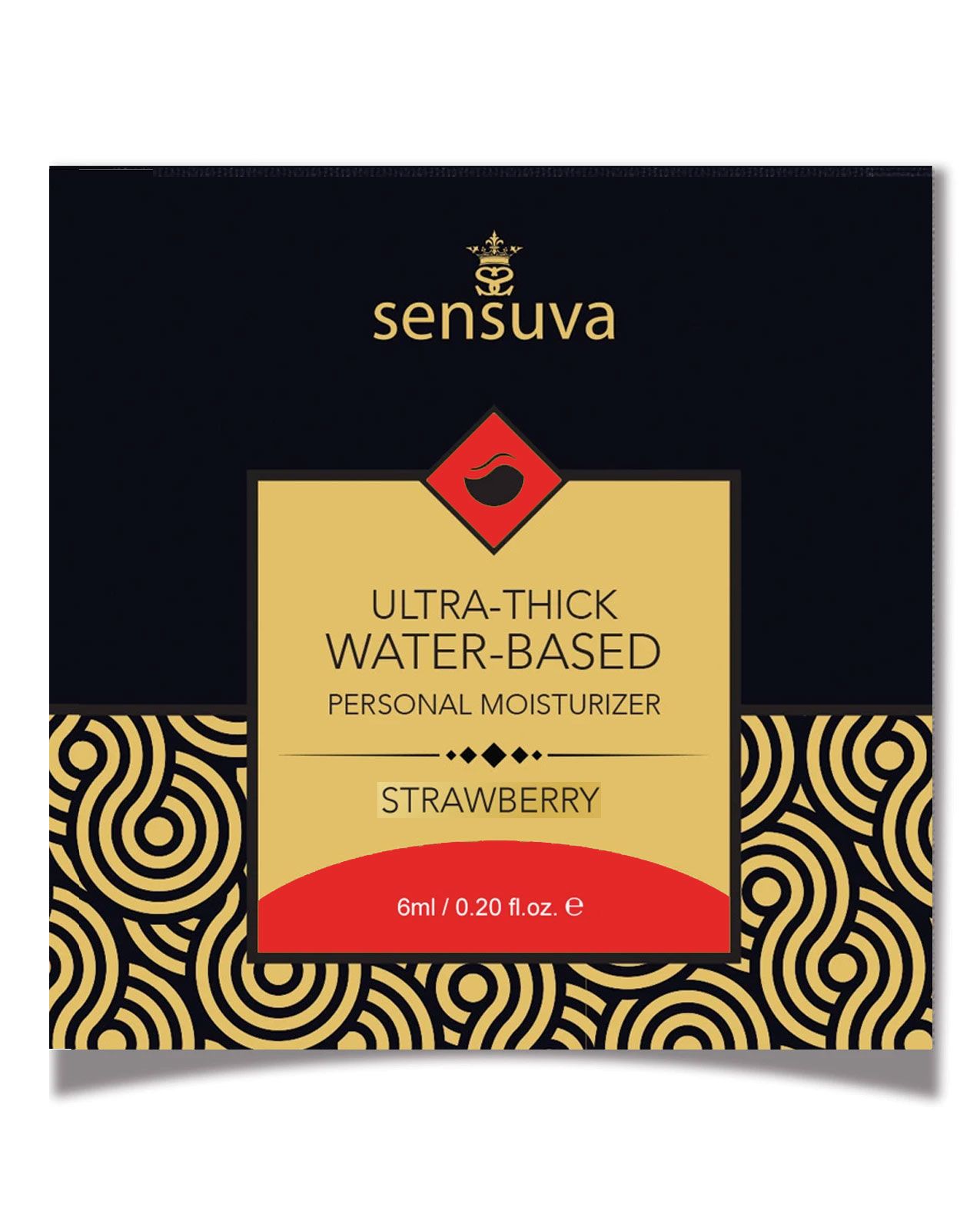 Пробник sensuva ultra–thick water based strawberry (6 мл) Пробник sensuva ultra–thick water based strawberry (6 мл)
