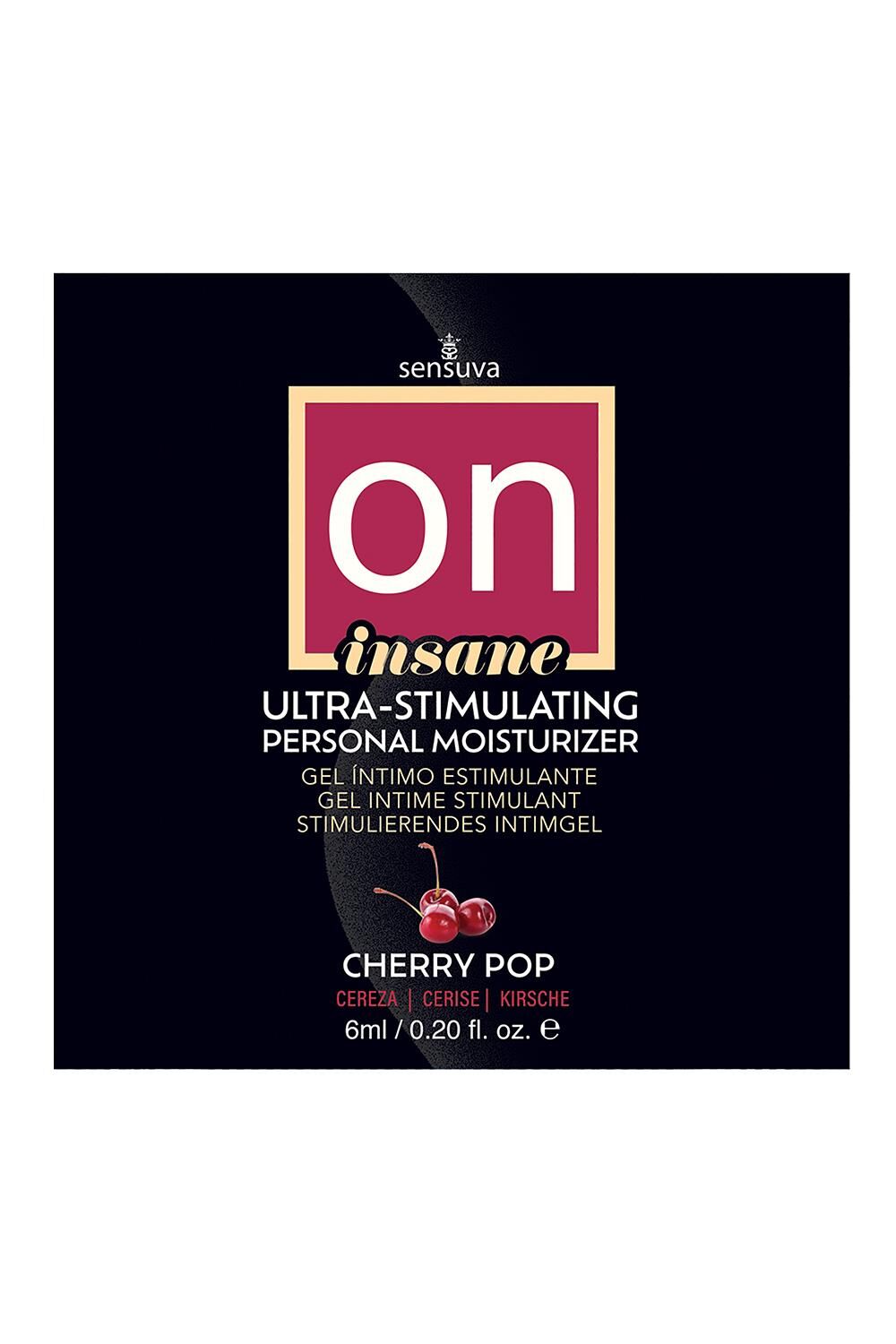 Пробник sensuva ultra stimulating on insane cherry pop (6 мл) Пробник sensuva ultra stimulating on insane cherry pop (6 мл)