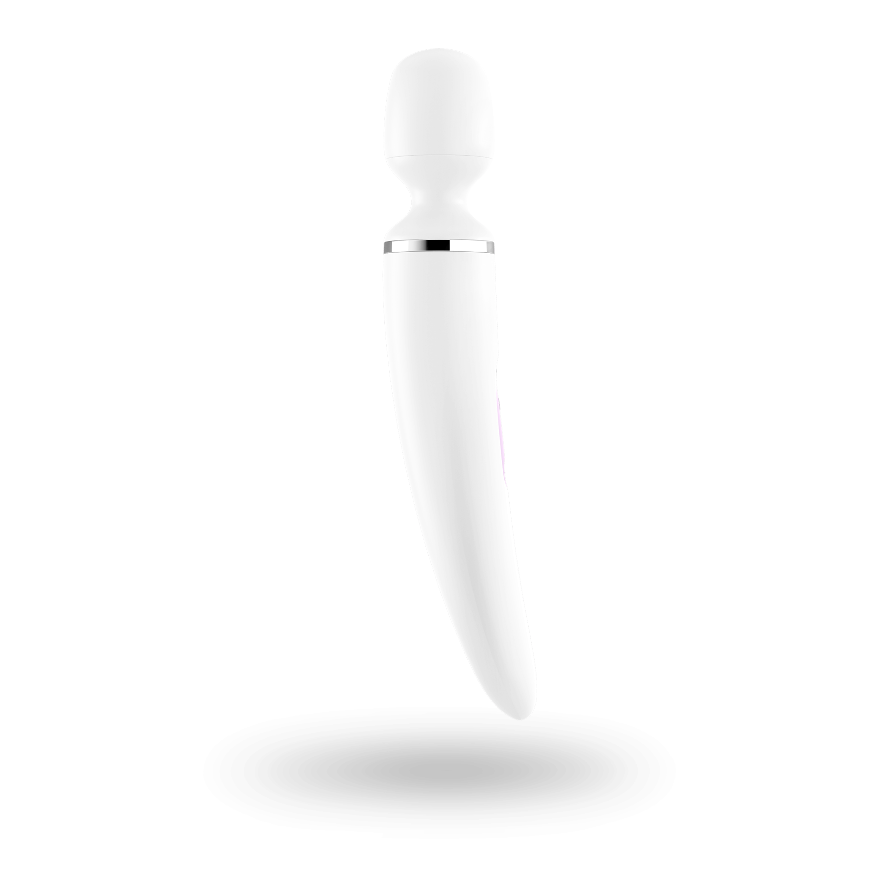 Вібромасажер satisfyer wand er woman (white/chrome), водонепроникний, потужний, розмір xxl Вібромасажер satisfyer wand er woman (white/chrome), водонепроникний, потужний, розмір xxl